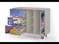 Aparador - 125x98x48 cm - BS2 - The Port of Collioure , Arena