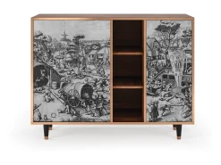 Aparador - 125x98x48 cm - BS2 - The Festival of Saint, Nogal