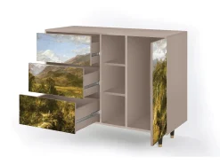 Aparador - 125x98x48 cm - BS2 - The Heart of the Andes , Latte
