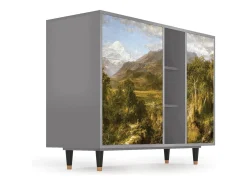 Aparador - 125x98x48 cm - BS2 - The Heart of the Andes , Gris