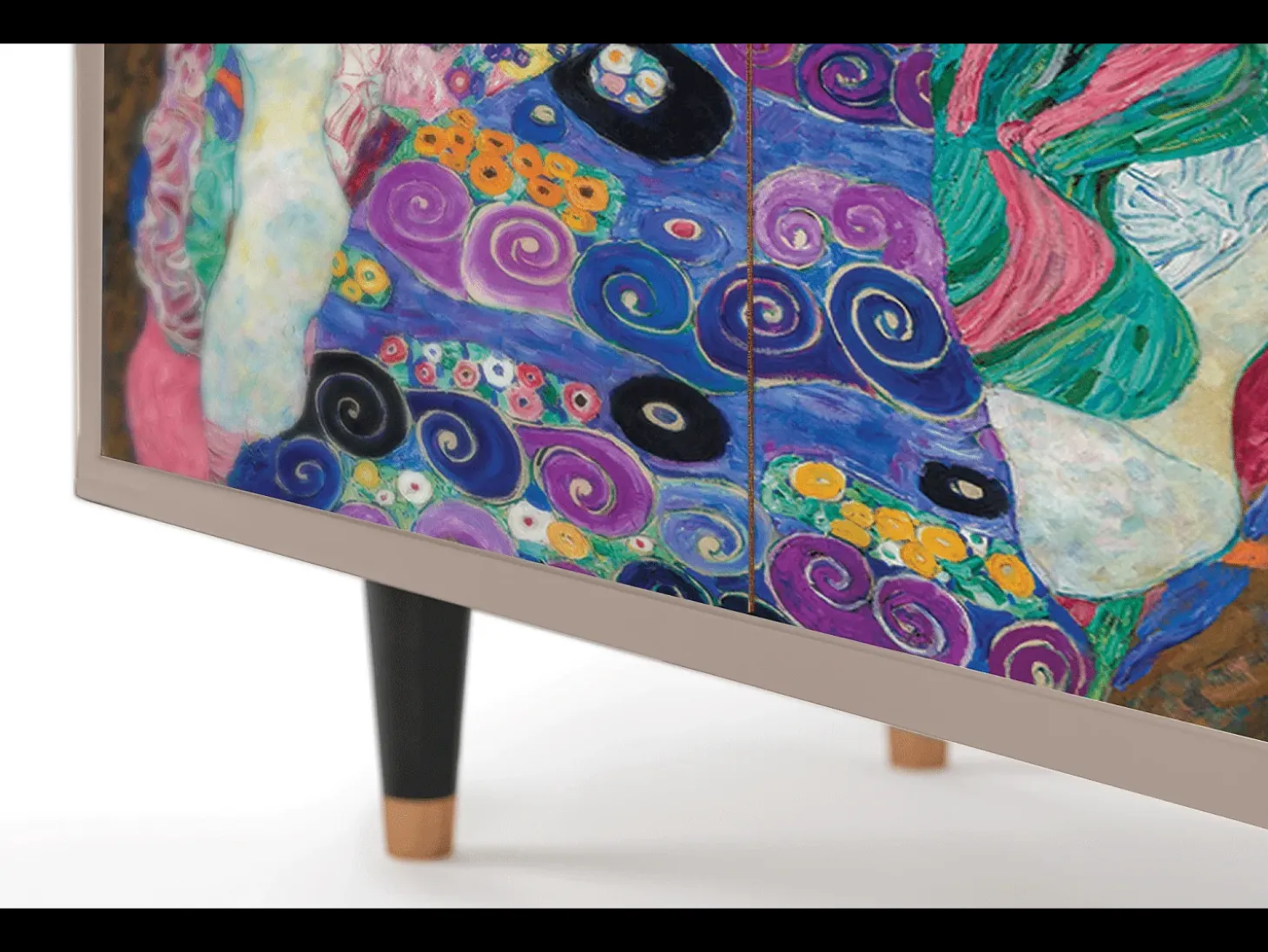 Aparador - 94x96x48 cm - BS3 - The Maiden by Klimt, Latte