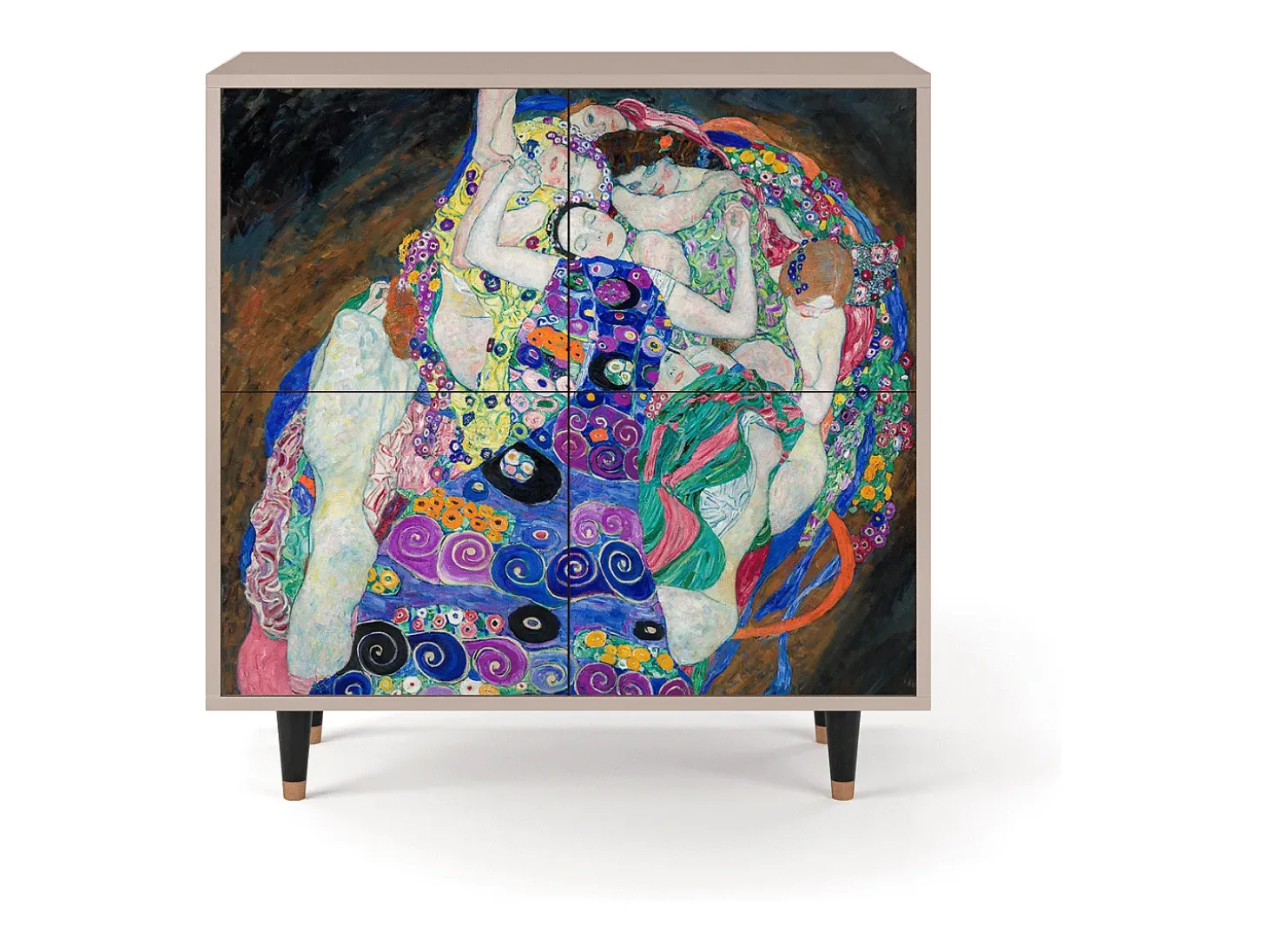Aparador - 94x96x48 cm - BS3 - The Maiden by Klimt, Latte