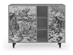 Aparador - 125x98x48 cm - BS2 - The Temptation, Gris