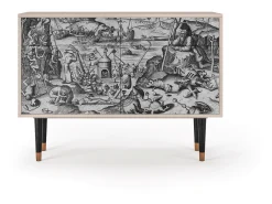 Aparador - 115x85x48 cm - BS4 - The Temptation, Latte