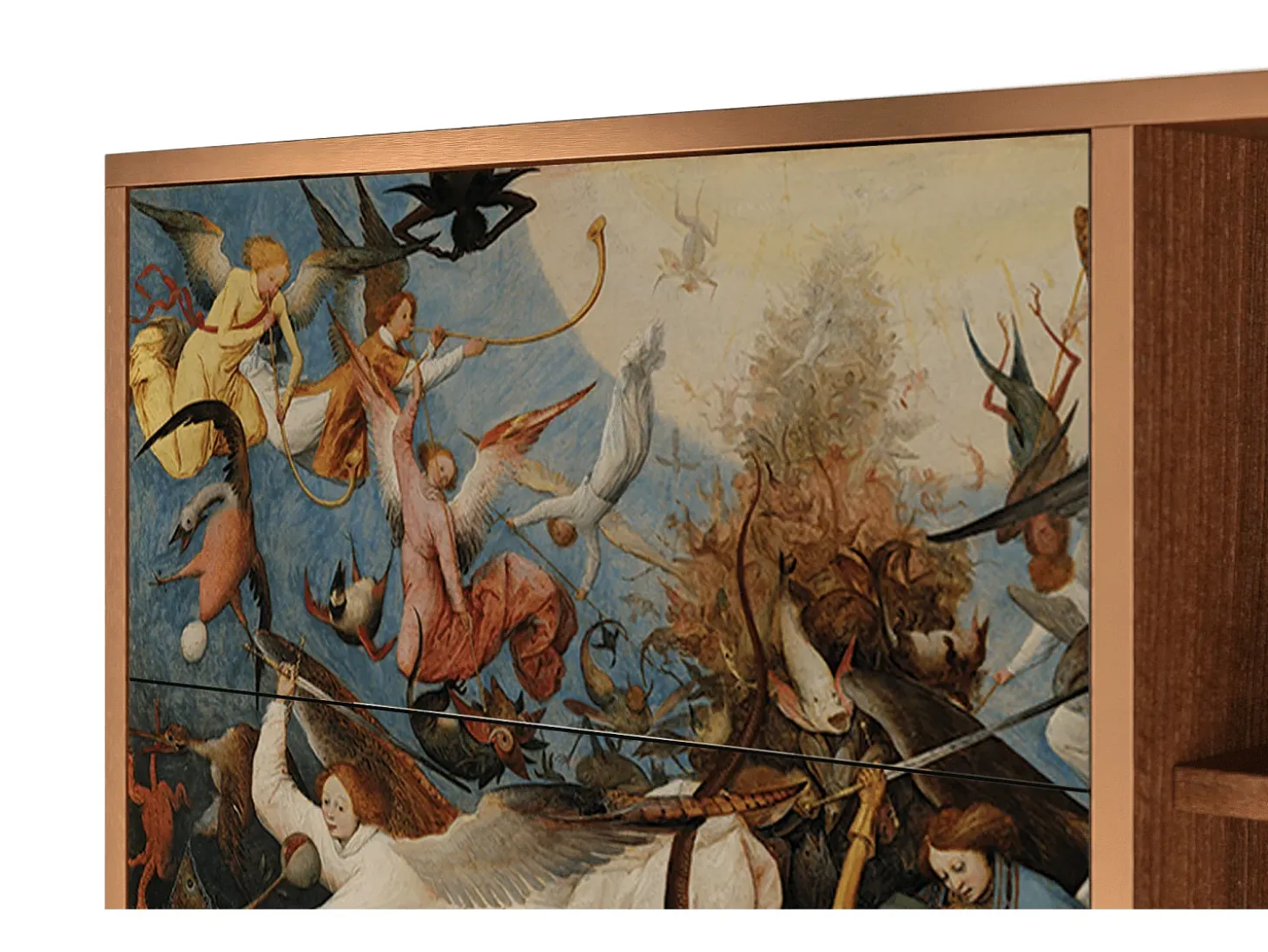 Aparador - 125x98x48 cm - BS2 - The Fall, Nogal