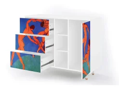 Aparador - 125x98x48 cm - BS2 - The Dance by Matisse , Blanco