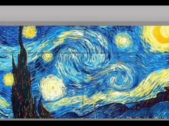 Aparador - 115x85x48 cm - BS4 - The Starry Night , Gris