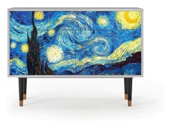 Aparador - 115x85x48 cm - BS4 - The Starry Night , Gris