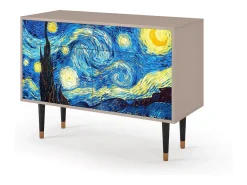 Aparador - 115x85x48 cm - BS4 - The Starry Night , Latte