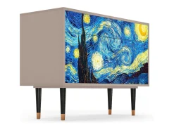 Aparador - 115x85x48 cm - BS4 - The Starry Night , Latte