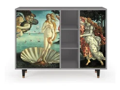 Aparador - 125x98x48 cm - BS2 - The Birth of Venus, Gris