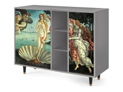 Aparador - 125x98x48 cm - BS2 - The Birth of Venus, Gris