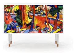 Aparador - 115x85x48 cm - BS4 - The Turning Road, Blanco