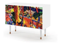 Aparador - 115x85x48 cm - BS4 - The Turning Road, Blanco