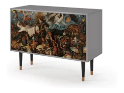 Aparador - 115x85x48 cm - BS4 - The Fall, Gris
