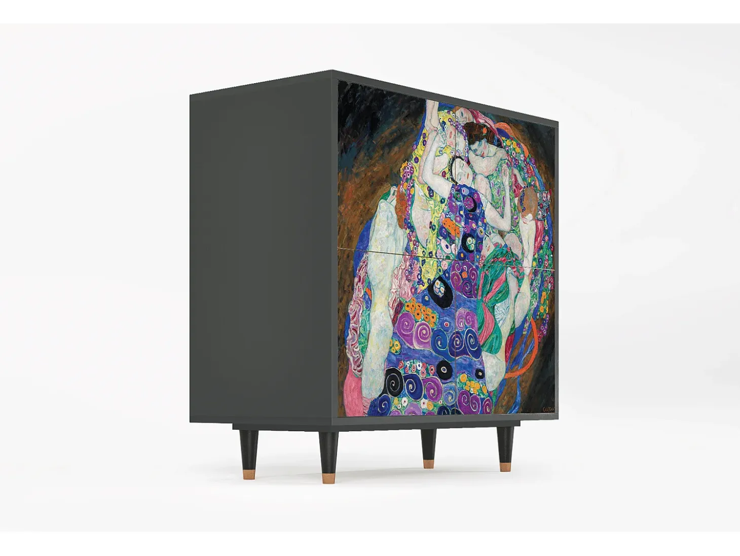 Aparador - 94x96x48 cm - BS3 - The Maiden by Klimt, Antracita