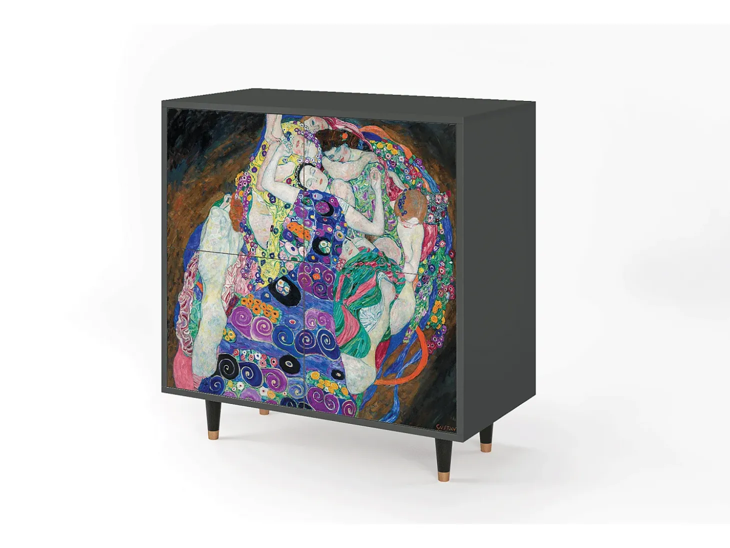 Aparador - 94x96x48 cm - BS3 - The Maiden by Klimt, Antracita