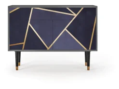 Aparador - 115x85x48 cm - BS4 - The Amethyst, Antracita