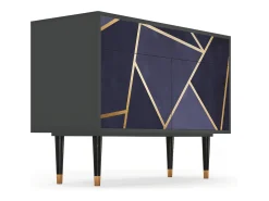 Aparador - 115x85x48 cm - BS4 - The Amethyst, Antracita