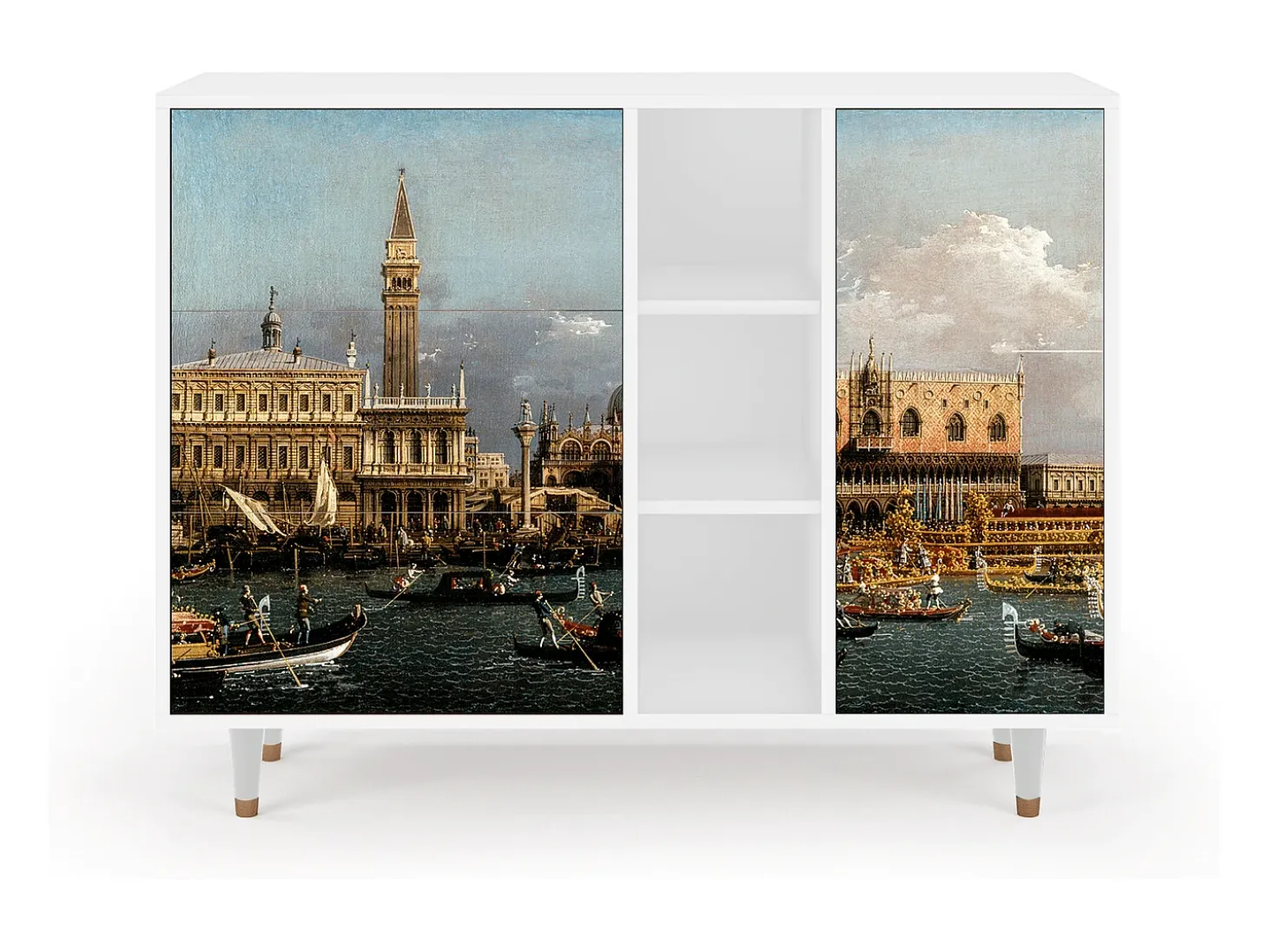 Aparador - 125x98x48 cm - BS2 - The Bucintoro, Blanco