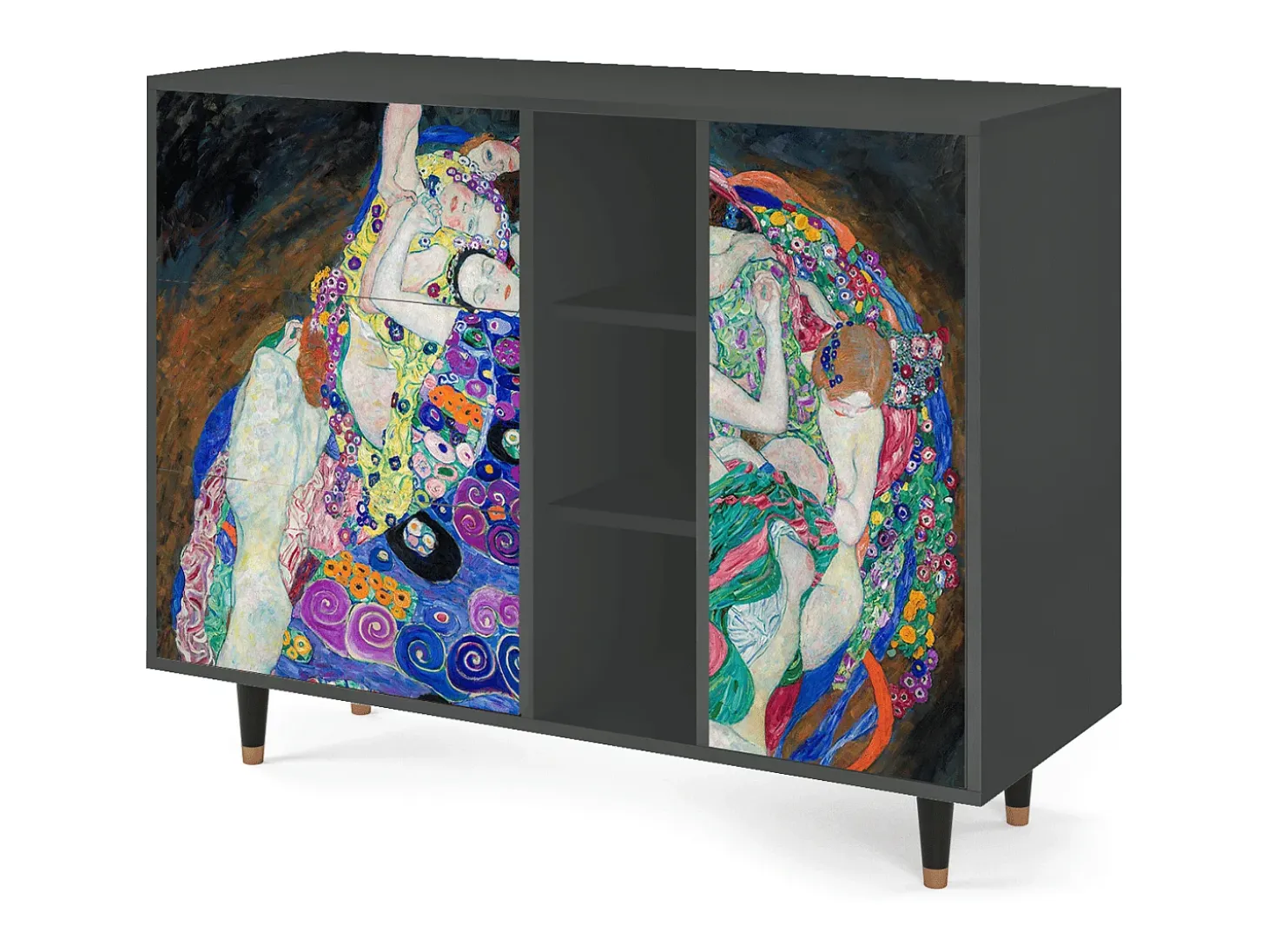 Aparador - 125x98x48 cm - BS2 - The Maiden by Klimt, Antracita