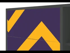 Aparador - 125x98x48 cm - BS2 - The Brightest Way, Antracita