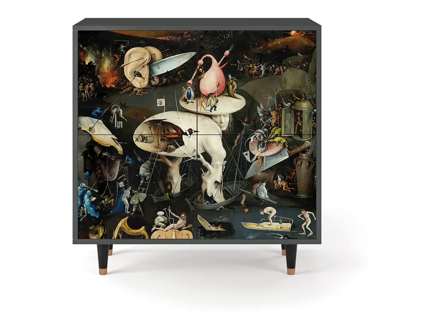 Aparador - 94x96x48 cm - BS3 - The Garden 2, Antracita