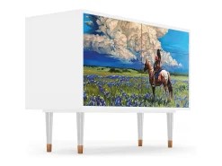 Aparador - 115x85x48 cm - BS4 - Thunderheads by Dean, Blanco