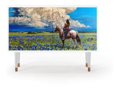 Aparador - 115x85x48 cm - BS4 - Thunderheads by Dean, Blanco