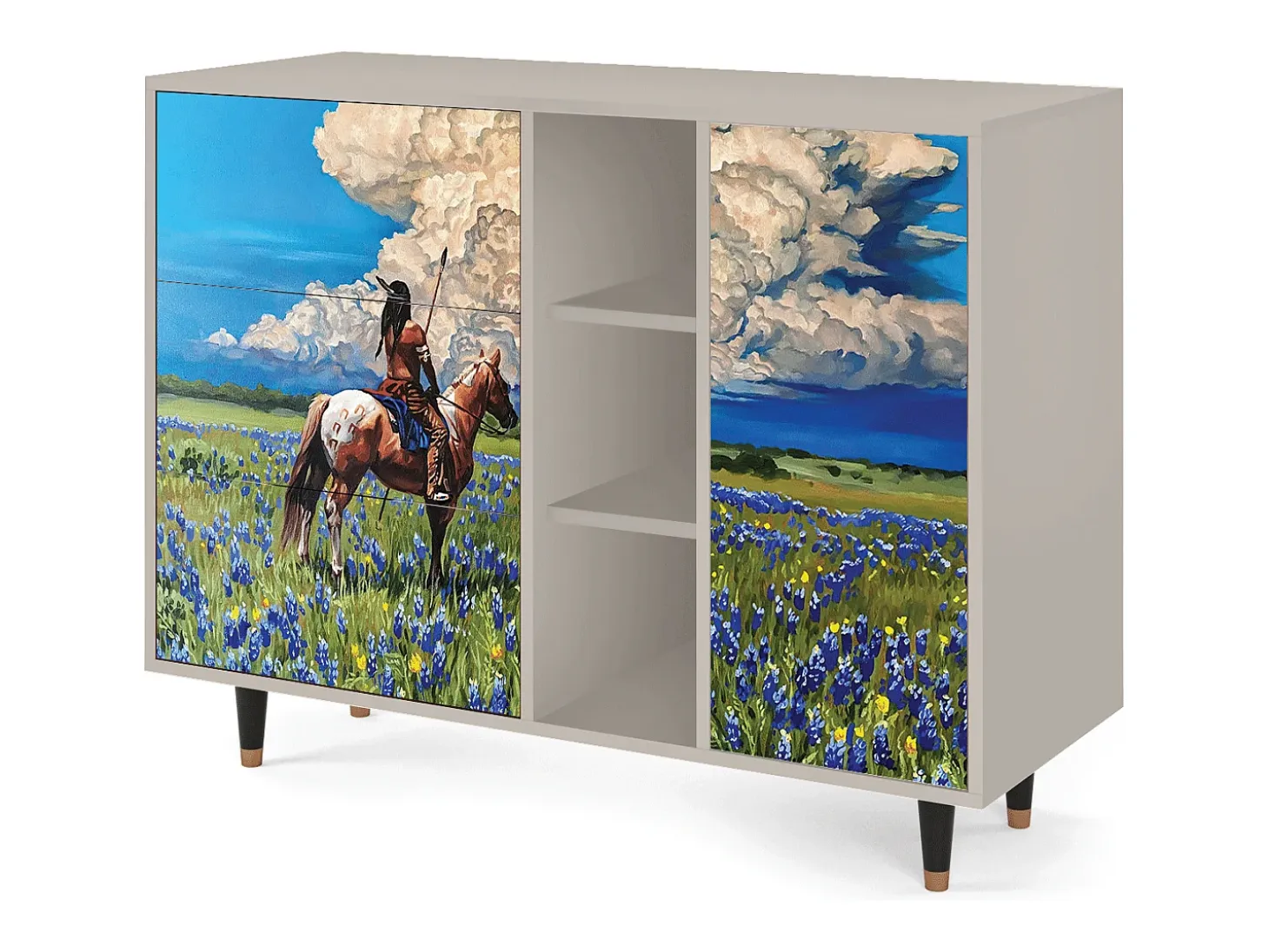 Aparador - 125x98x48 cm - BS2 - Thunderheads by Dean, Arena
