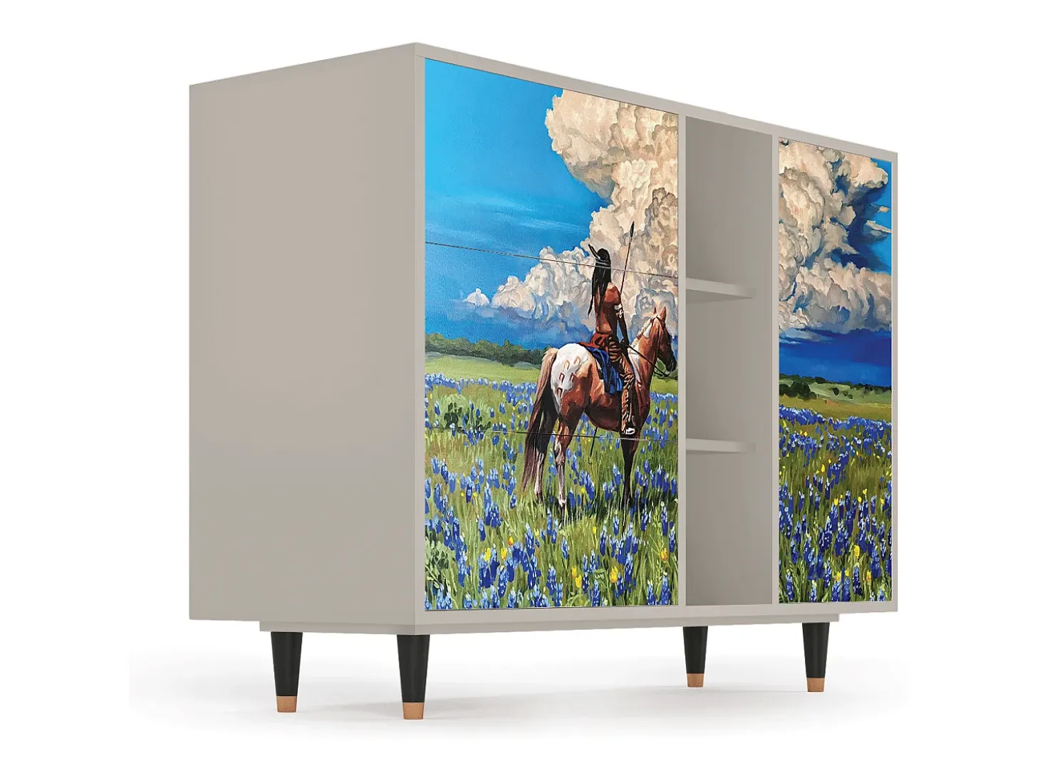 Aparador - 125x98x48 cm - BS2 - Thunderheads by Dean, Arena