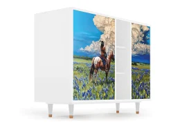Aparador - 125x98x48 cm - BS2 - Thunderheads by Dean, Blanco