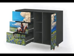 Aparador - 125x98x48 cm - BS2 - Thunderheads by Dean, Antracita
