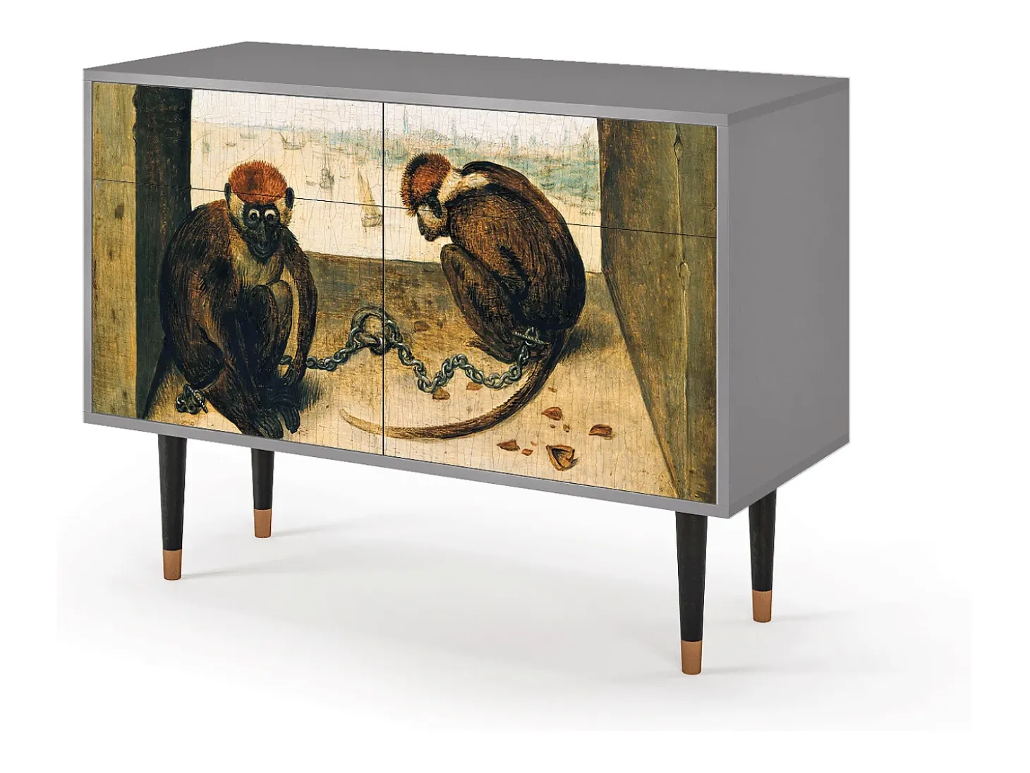 Aparador - 115x85x48 cm - BS4 - Two Monkeys, Gris