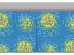 Aparador - 115x85x48 cm - BS4 - Van Gogh Lights, Gris