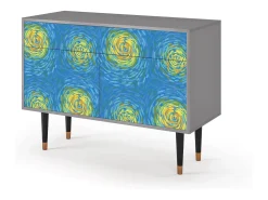 Aparador - 115x85x48 cm - BS4 - Van Gogh Lights, Gris