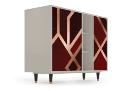 Aparador - 125x98x48 cm - BS2 - Velvet 1920's, Arena