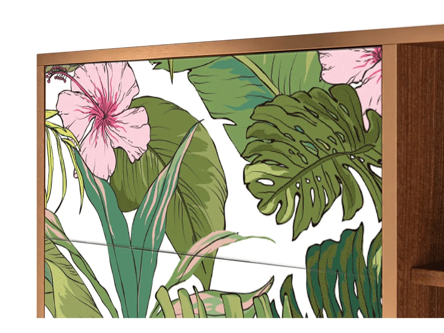 Aparador - 125x98x48 cm - BS2 - Verdant Tropics, Nogal