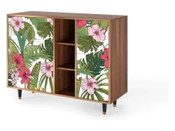 Aparador - 125x98x48 cm - BS2 - Verdant Tropics, Nogal