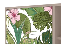 Aparador - 125x98x48 cm - BS2 - Verdant Tropics, Latte