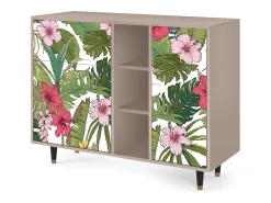 Aparador - 125x98x48 cm - BS2 - Verdant Tropics, Latte