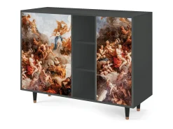 Aparador - 125x98x48 cm - BS2 - Versailles, Antracita