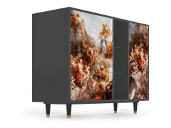 Aparador - 125x98x48 cm - BS2 - Versailles, Antracita
