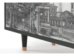 Aparador - 94x96x48 cm - BS3 - View of the Piazza, Antracita