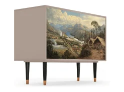 Aparador - 115x85x48 cm - BS4 - View Across the Plains , Latte