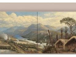 Aparador - 115x85x48 cm - BS4 - View Across the Plains , Latte