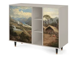 Aparador - 125x98x48 cm - BS2 - View Across the Plains , Arena
