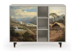 Aparador - 125x98x48 cm - BS2 - View Across the Plains , Arena