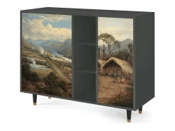 Aparador - 125x98x48 cm - BS2 - View Across the Plains , Antracita