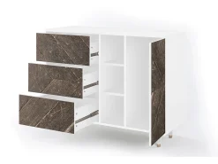 Aparador - 125x98x48 cm - BS2 - Wise Tree, Blanco